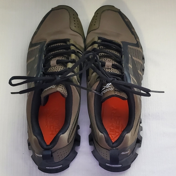 Men's Size 9 Reebok ZigWild Trail 6 Army Green - Picture 6 of 7